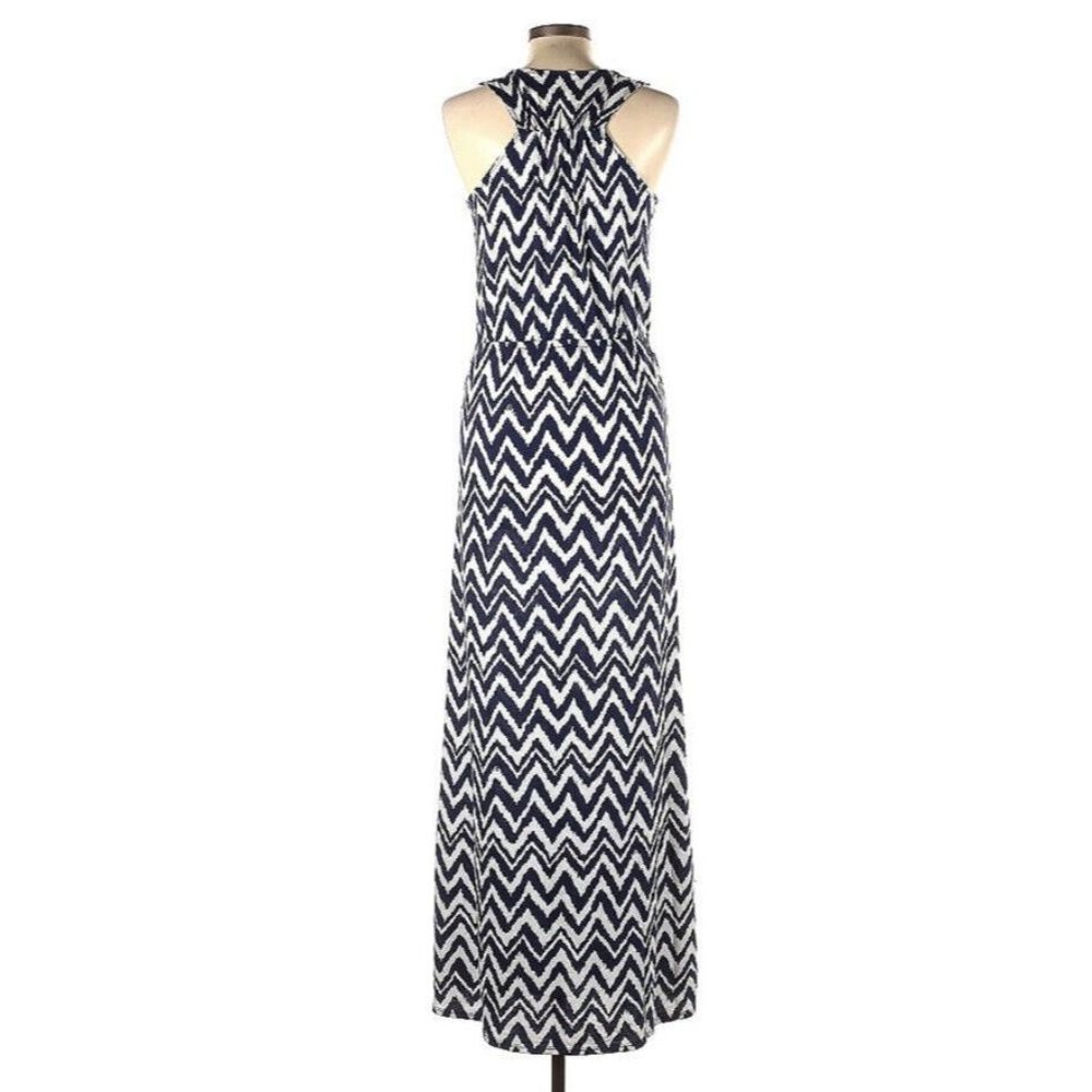 LILLY PULITZER MILLS MAXI DRESS Black And White GET YOUR CHEV ON Medium